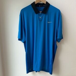 Nike Tiger Woods Collection Men’s Premium Golf Polo Shirt Size Large